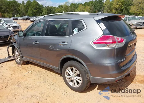 2015 Nissan Rogue Sv z USA, uszkodzony, nr VIN KNMAT2MV4FP507013